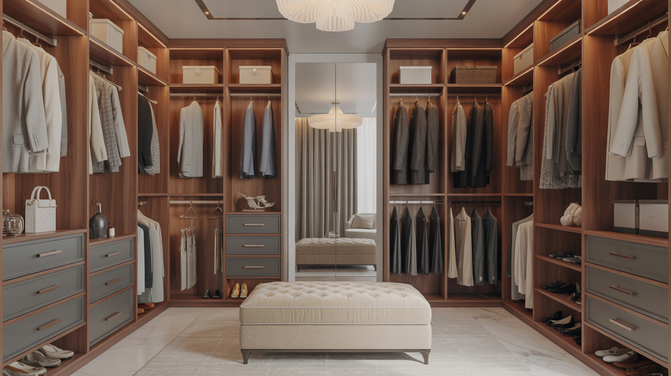 Creating Organized Wardrobe Zones