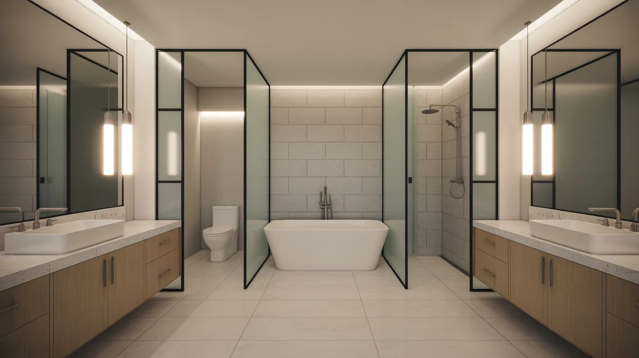 5 Piece Master Bath Layout