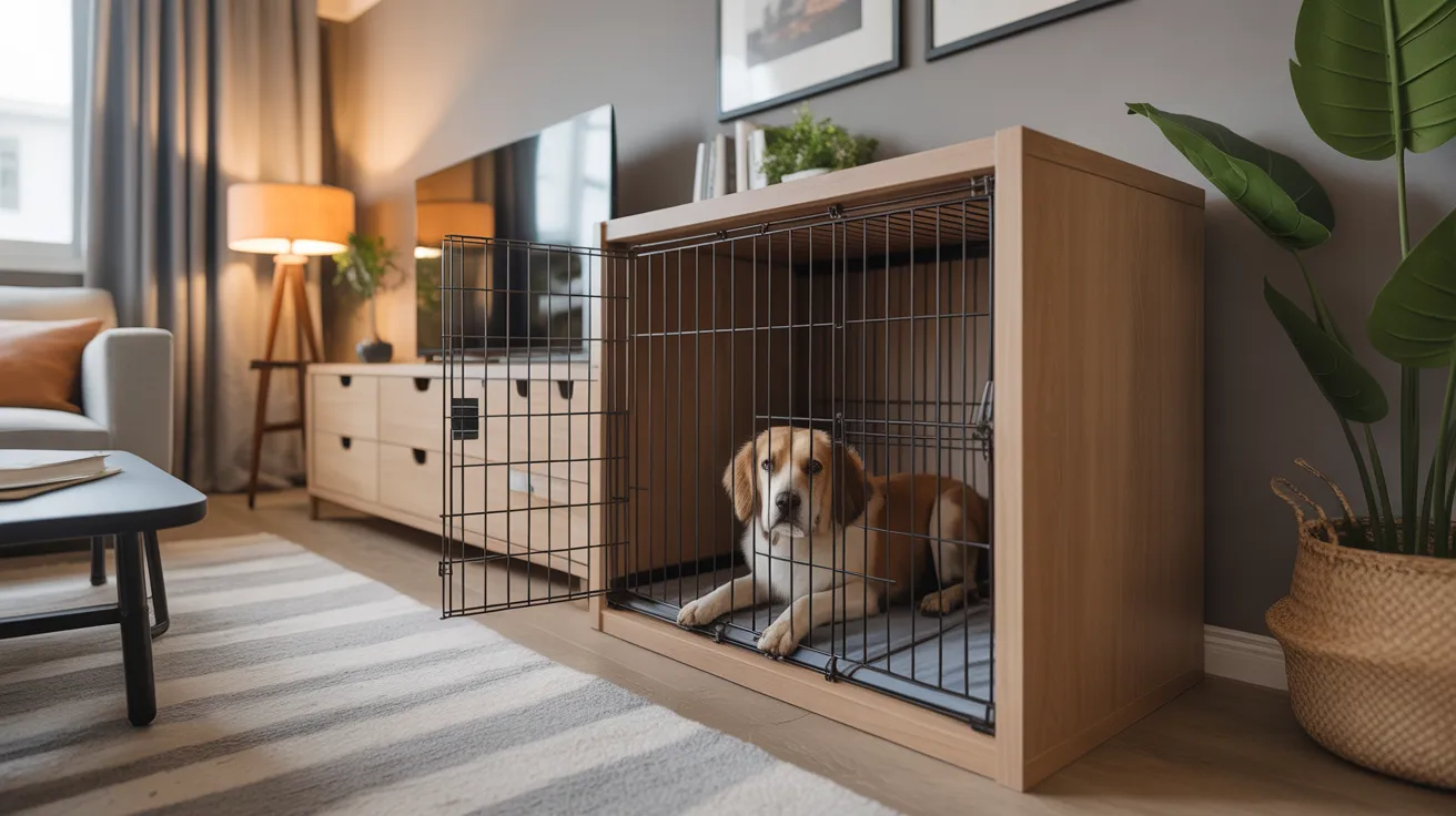 IKEA Wardrobe Dog Crate for Large Dogs