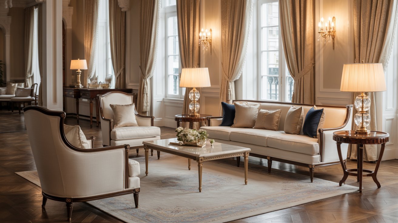 Silk or Linen Upholstery Fabrics