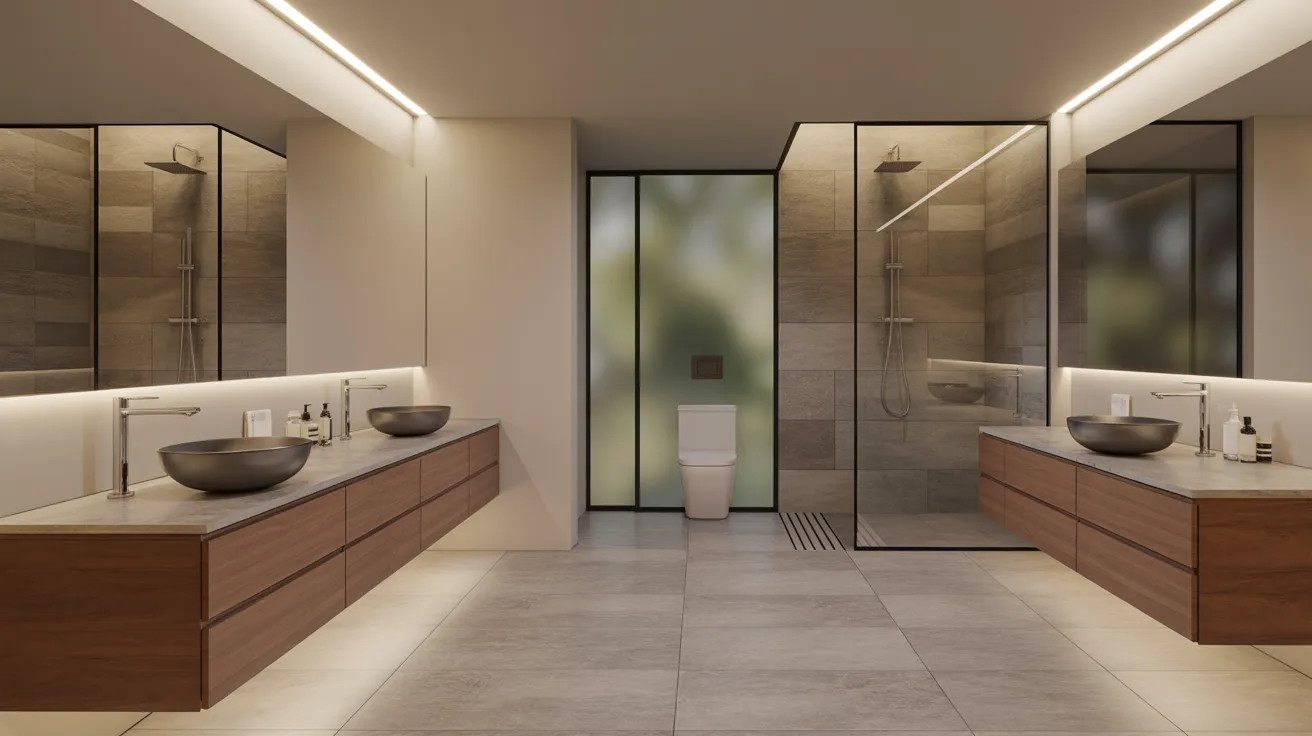 Best Master Bath Layout for Couples