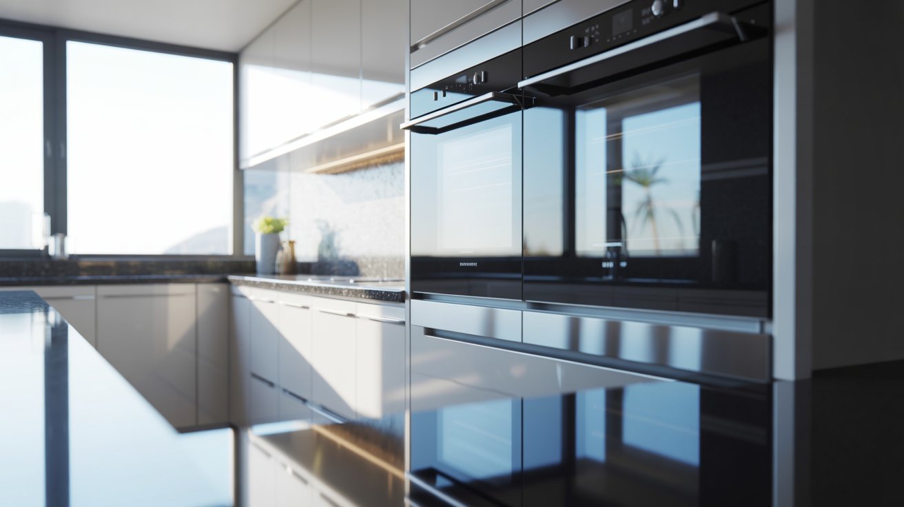 Glossy Kitchen Cabinets