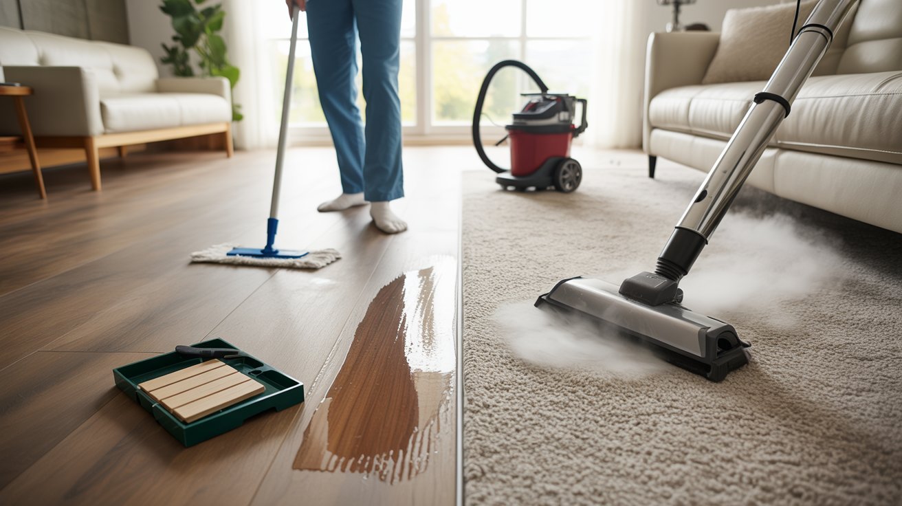 Maintenance Cost of Carpet vs Vinyl Plank