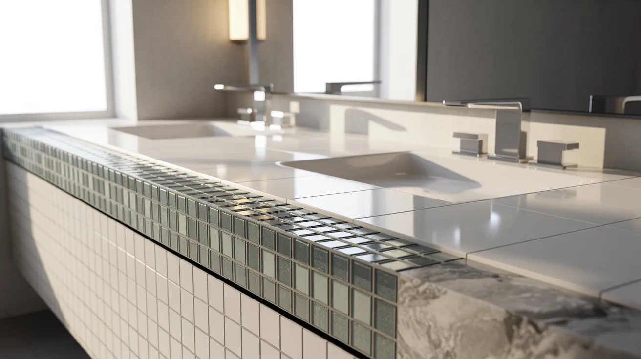 Materials That Affect Backsplash Height Choices