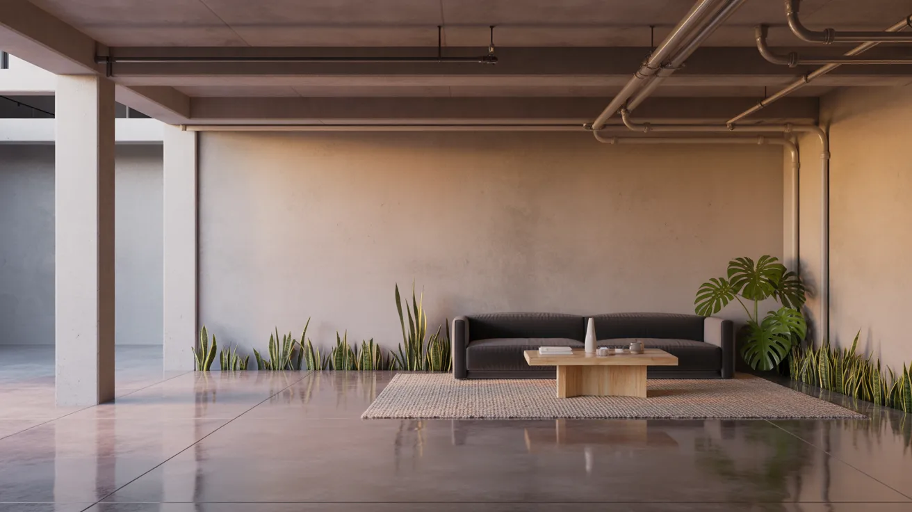 Painted Concrete Walls