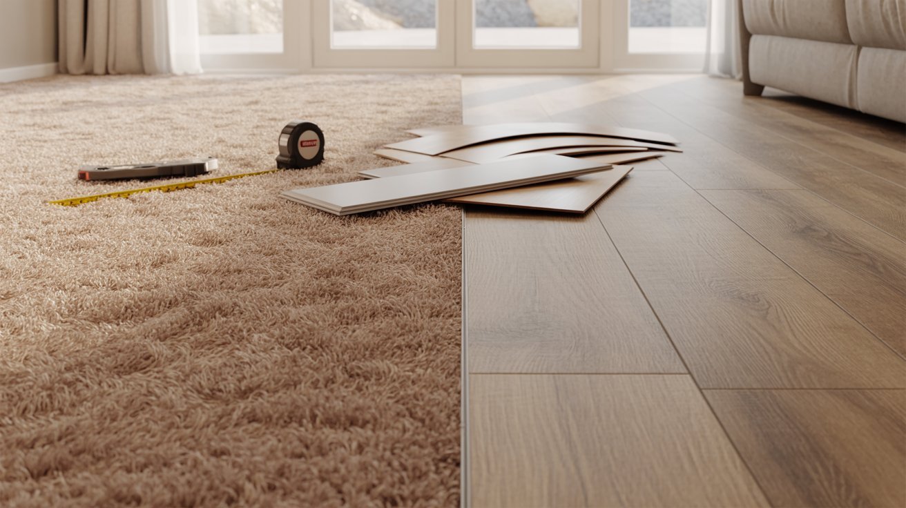 Carpet vs Vinyl Plank Cost at a Glance