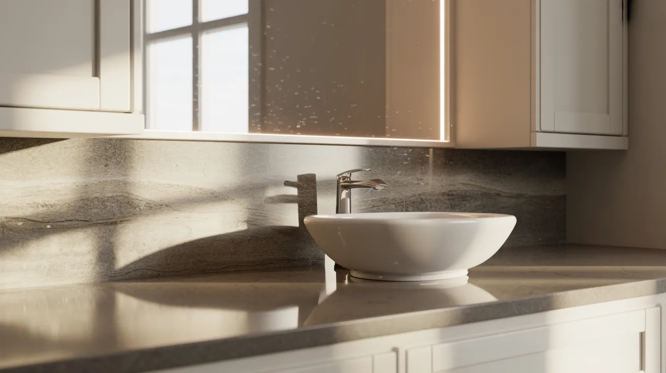 What Is Bathroom Backsplash Height