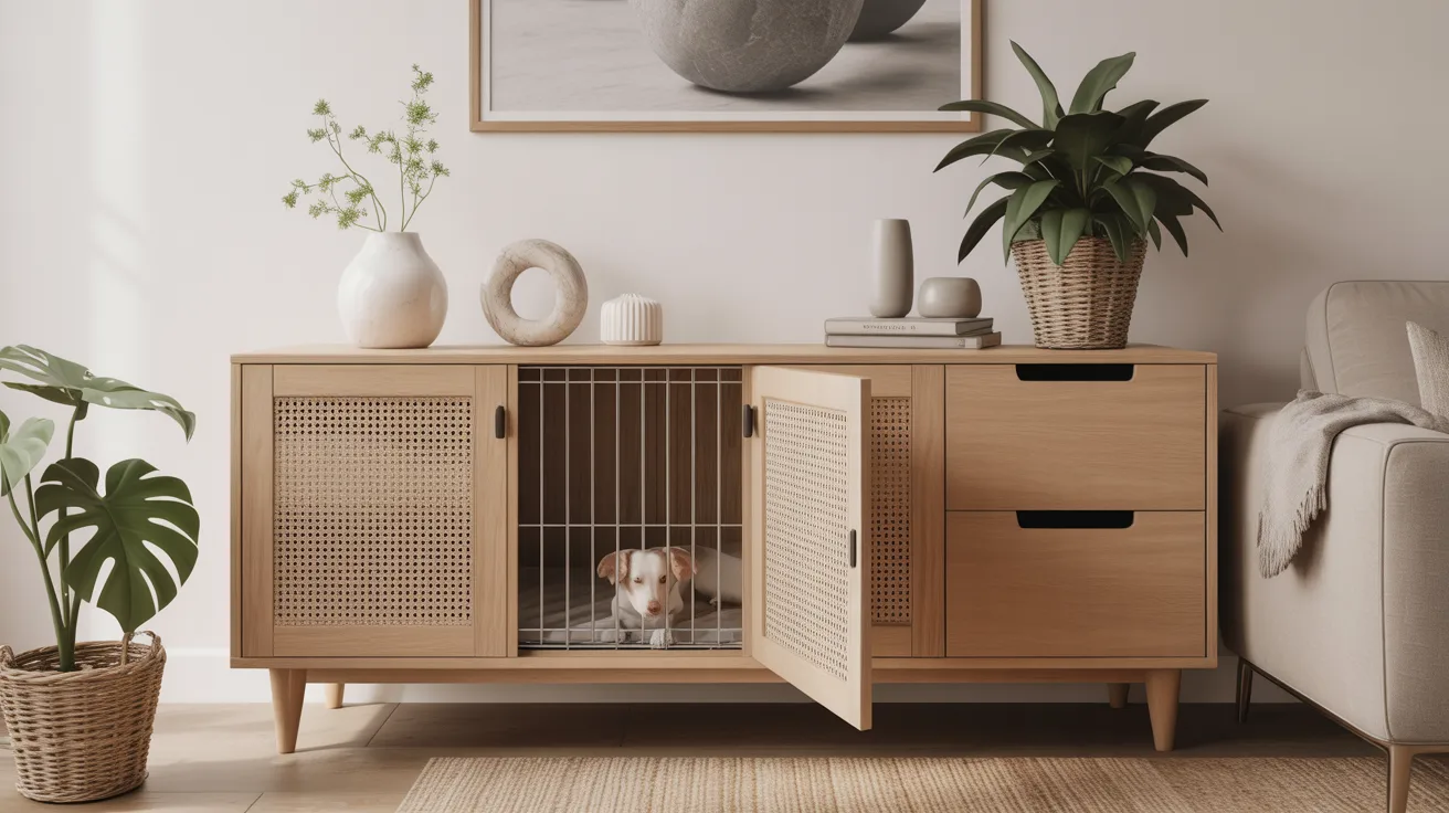 IKEA Sideboard Dog Crate
