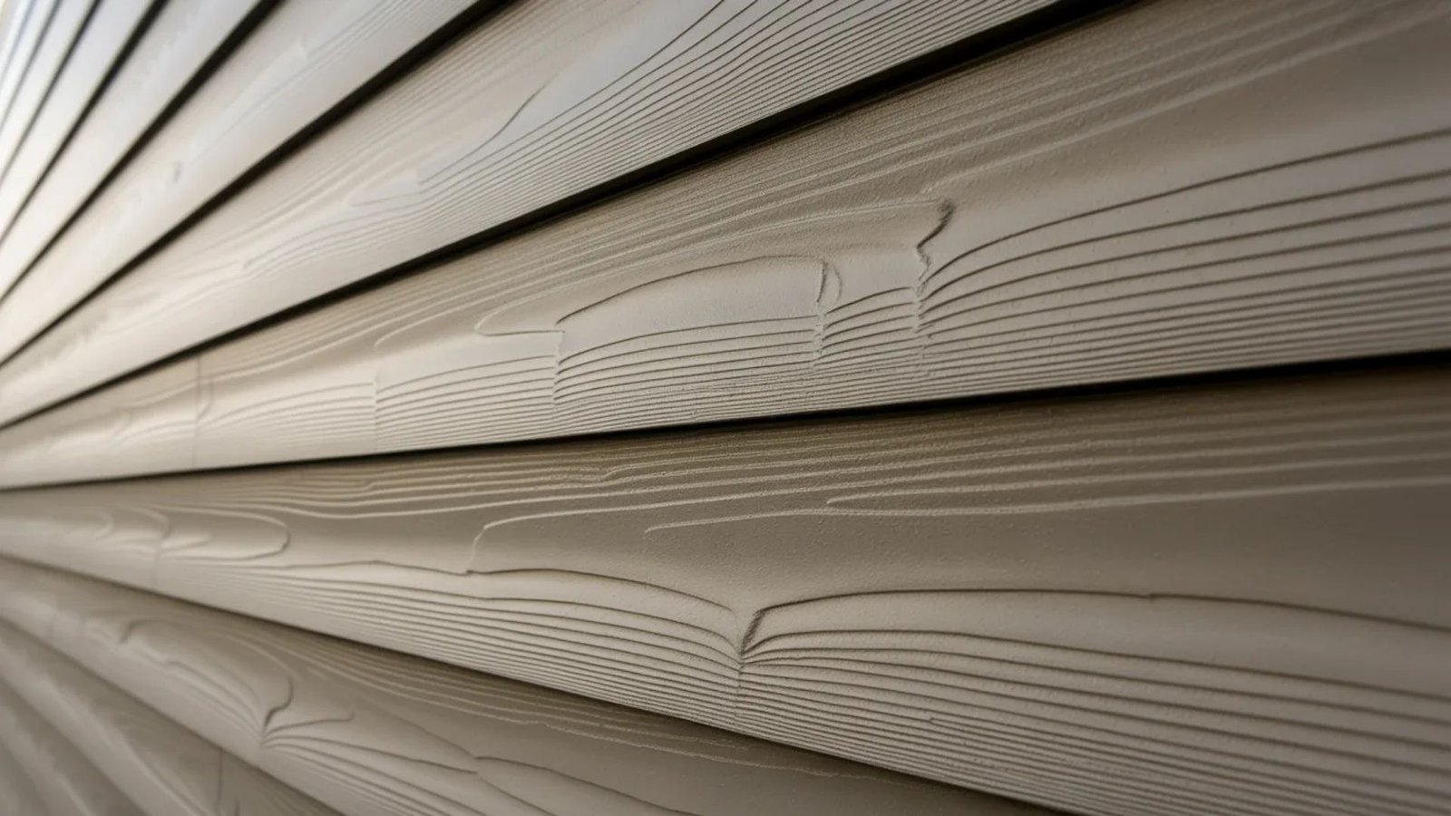 Close-up of patterned siding, showcasing intricate designs and textures in various colors.