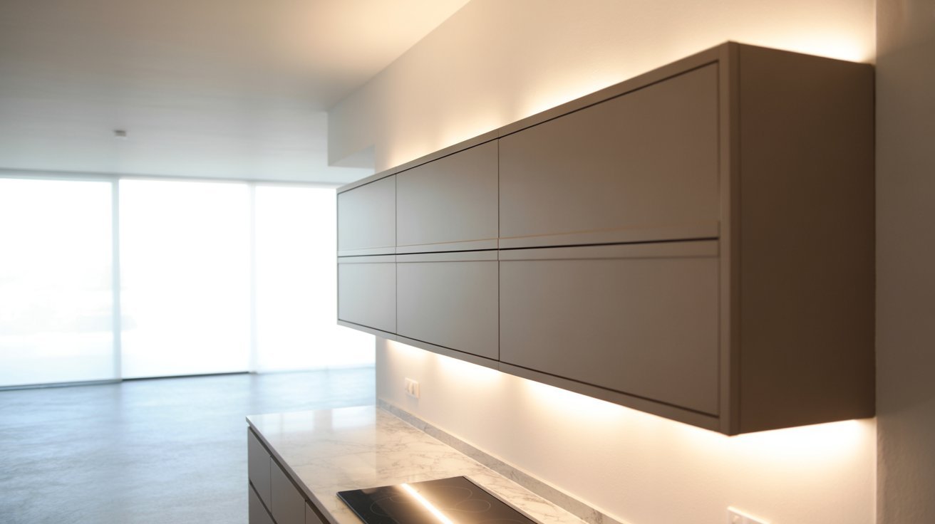 Floating Kitchen Cabinets