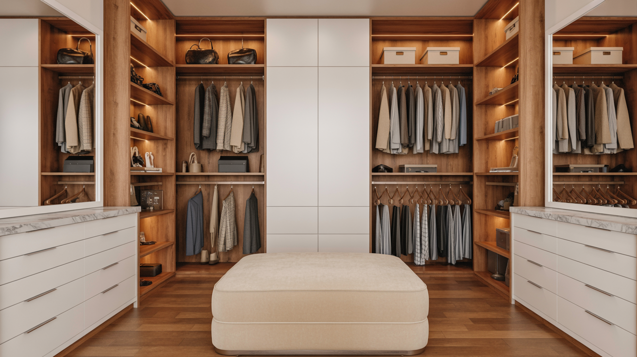 Walk In Master Closet Ideas for Better Organization