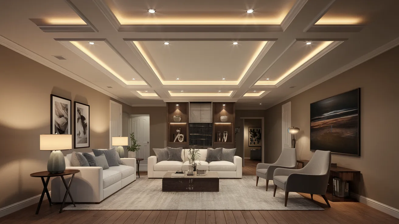 Tray Ceiling Lighting for an graceful Glow