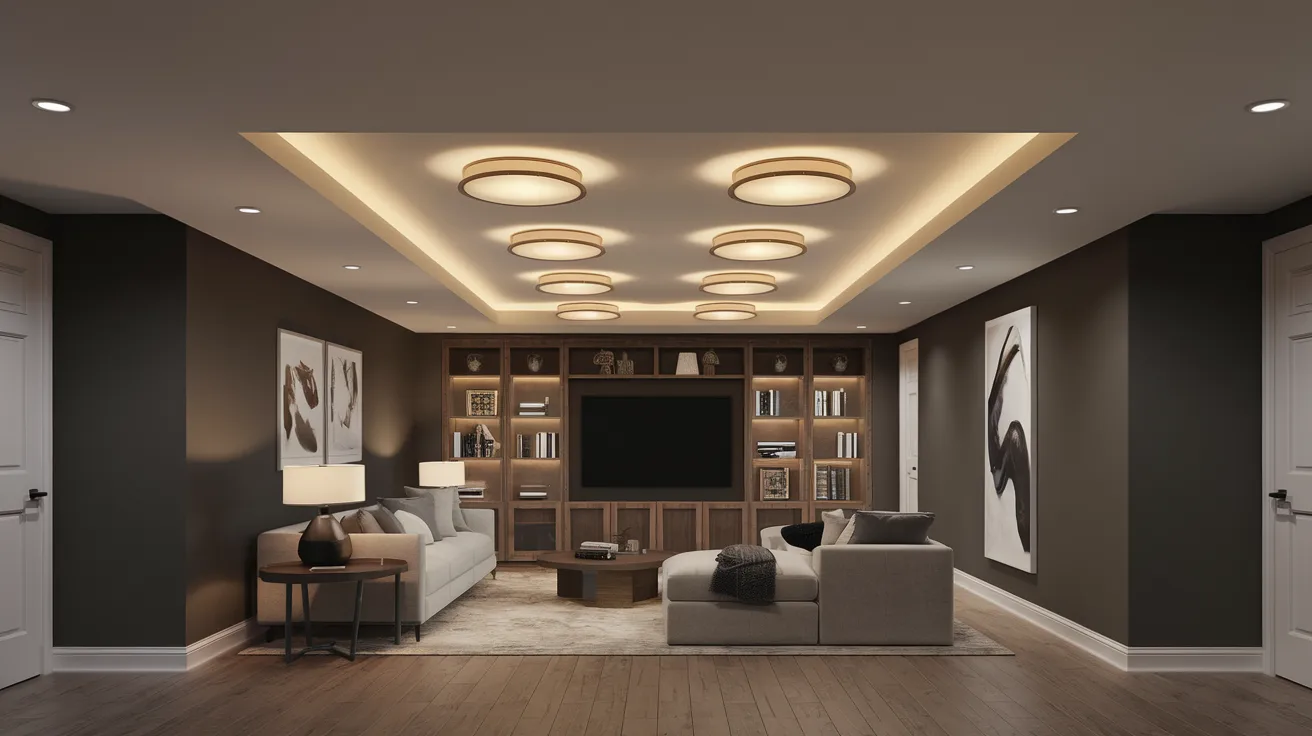 Smart Ceiling Lights for Adjustable Ambiance